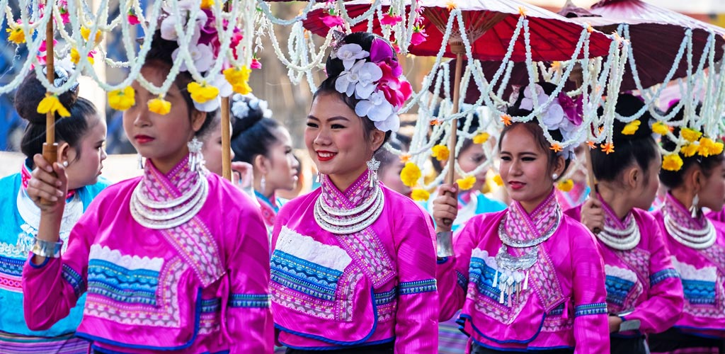 Festival des fleurs à Chiang Mai