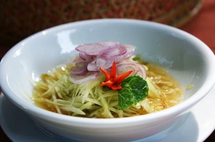 Plat typique thaïlandais