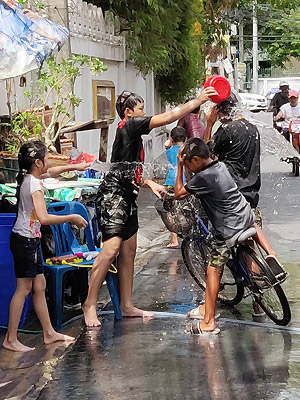songkran Thailande