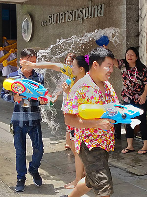 songkran Thailande