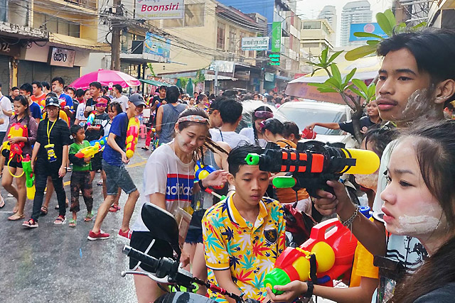 songkran Thailande