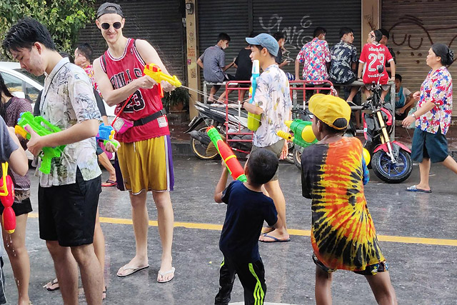 songkran Thailande