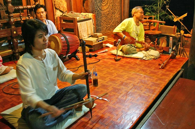 musiciens en thailande