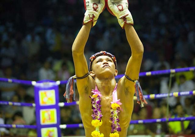 Boxeurs au Stade Ratchadamoen