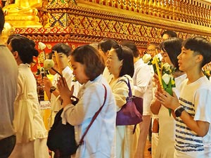 Asana Bucha day et Khao Pansa