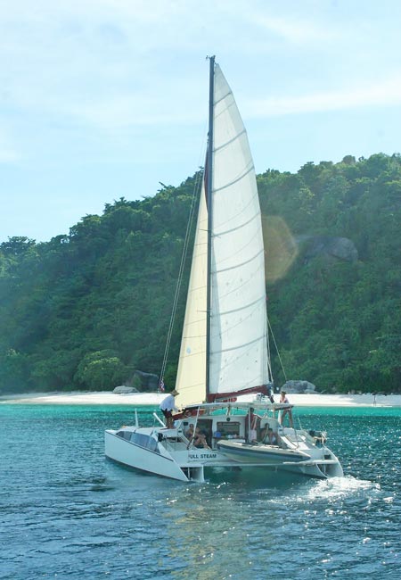 catamaran pour une croisière privée au départ de Phuket