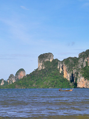 la côte d'Andaman en Thailande