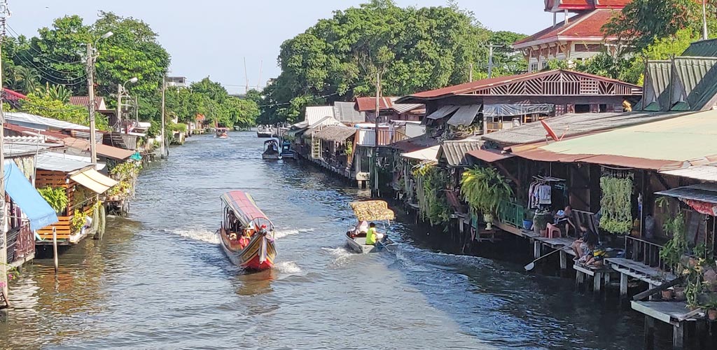 khlongs de Bangkok