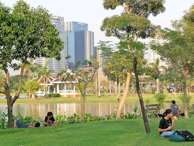 parc Lumphini Bangkok thailande