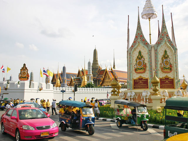 tuk tuk à Bangkok