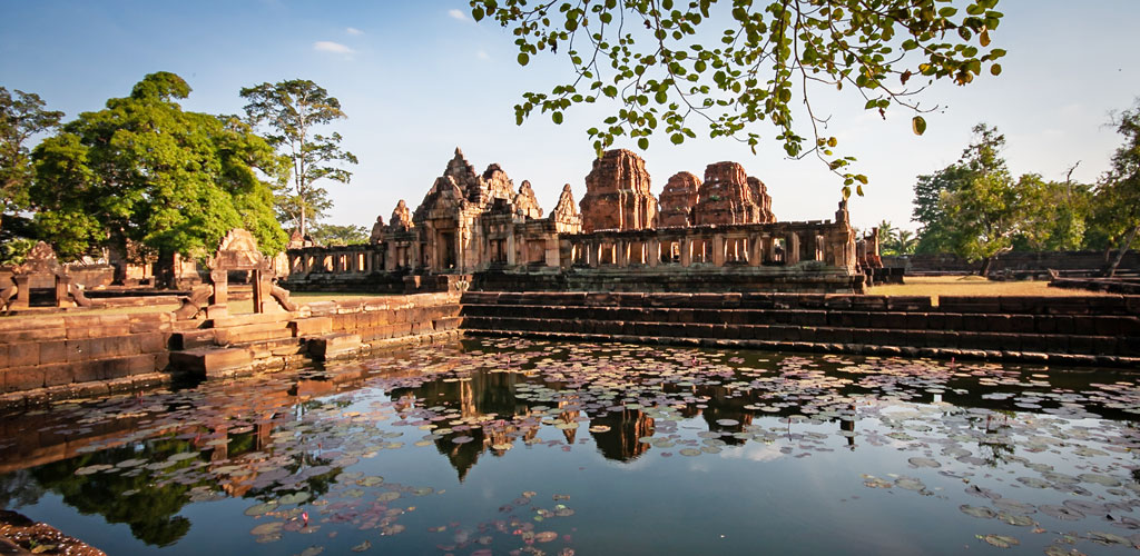 temple khmer dans l'Isan