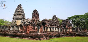 Les temples khmers Thailande