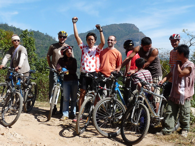 balade à VTT dans le parc national Doi Inthanon